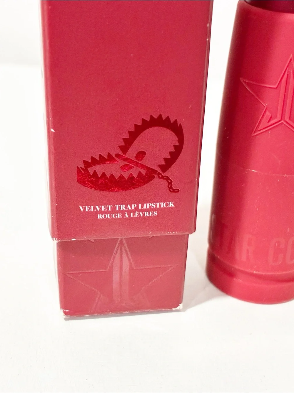 Jeffree Star Velvet Trap Lipstick Mouse Trap Red NEW IN BOX